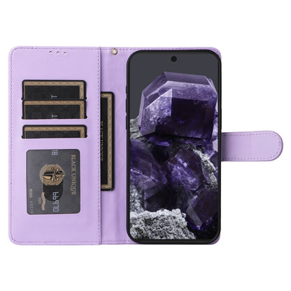 Google Pixel 8 Diamond Lattice Leather Flip Phone Case - Durable and Convenient Holder with Precision Cutouts