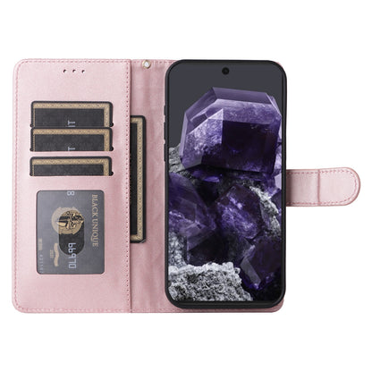 Google Pixel 8 Diamond Lattice Leather Flip Phone Case - Durable and Convenient Holder with Precision Cutouts