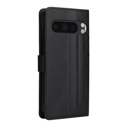 Google Pixel 8 Pro Diamond Lattice Leather Flip Phone Case - Durable and Convenient Holder with Precision Cutouts