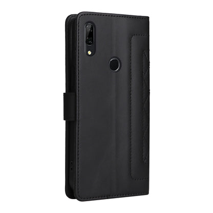 Huawei P Smart Z Diamond Lattice Leather Flip Phone Case - Durable and Convenient Holder with Precision Cutouts