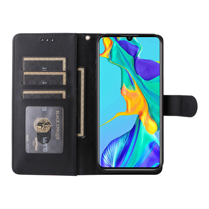 Huawei P30 Diamond Lattice Leather Flip Phone Case - Durable and Convenient Holder with Precision Cutouts