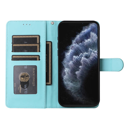 iPhone 11 Pro Max Diamond Lattice Leather Flip Phone Case - Durable and Convenient Holder with Precision Cutouts