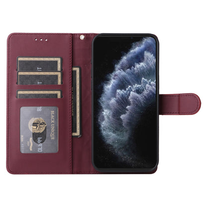 iPhone 11 Pro Max Diamond Lattice Leather Flip Phone Case - Durable and Convenient Holder with Precision Cutouts