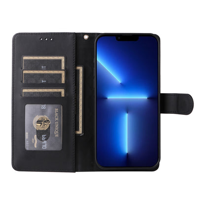 iPhone 13 Pro Max Diamond Lattice Leather Flip Phone Case - Durable and Convenient Holder with Precision Cutouts