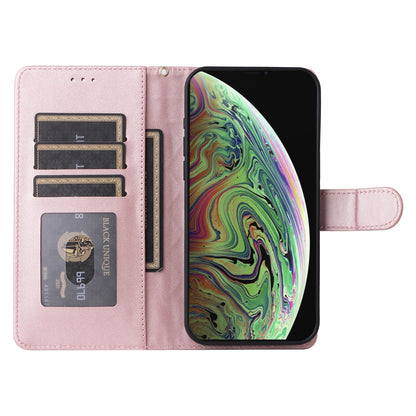 iPhone XS Max Diamond Lattice Leather Flip Phone Case - Durable and Convenient Holder with Precision Cutouts