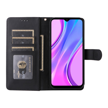 Xiaomi Redmi 9 Diamond Lattice Leather Flip Phone Case - Durable and Convenient Holder with Precision Cutouts