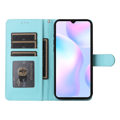 Xiaomi Redmi 9a Diamond Lattice Leather Flip Phone Case - Durable and Convenient Holder with Precision Cutouts