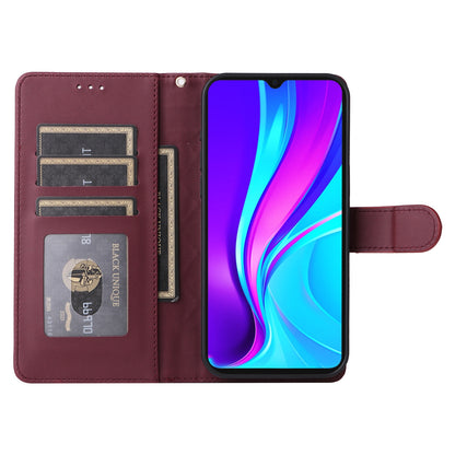 Xiaomi Redmi 9C Diamond Lattice Leather Flip Phone Case - Durable and Convenient Holder with Precision Cutouts
