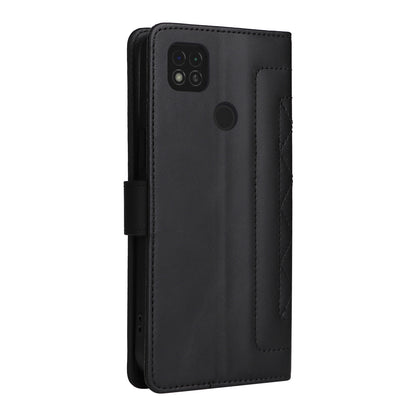Xiaomi Redmi 9C Diamond Lattice Leather Flip Phone Case - Durable and Convenient Holder with Precision Cutouts