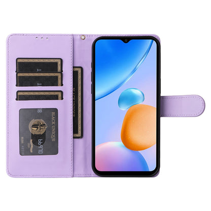 Xiaomi Redmi 10 5G Diamond Lattice Leather Flip Phone Case - Durable and Convenient Holder with Precision Cutouts