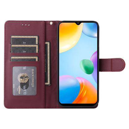 Xiaomi Redmi 10C Diamond Lattice Leather Flip Phone Case - Durable and Convenient Holder with Precision Cutouts