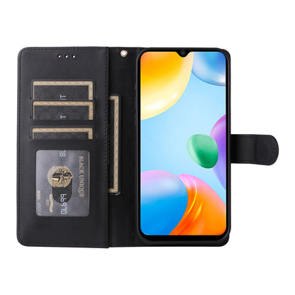 Xiaomi Redmi 10C Diamond Lattice Leather Flip Phone Case - Durable and Convenient Holder with Precision Cutouts