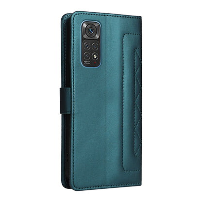 Xiaomi Redmi Note 11s / 12s Diamond Lattice Leather Flip Phone Case - Durable and Convenient Holder with Precision Cutouts