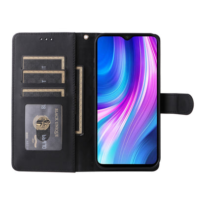 Xiaomi Redmi Note 8 Pro Diamond Lattice Leather Flip Phone Case - Durable and Convenient Holder with Precision Cutouts