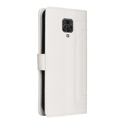 Xiaomi Redmi Note 9s Diamond Lattice Leather Flip Phone Case - Durable and Convenient Holder with Precision Cutouts