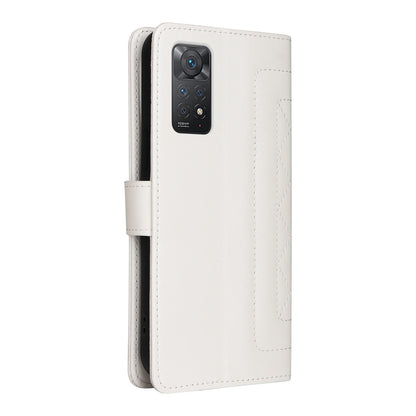 Xiaomi Redmi Note 11 Pro Global Diamond Lattice Leather Flip Phone Case - Durable and Convenient Holder with Precision Cutouts