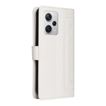 Xiaomi Redmi Note 12 Pro+ Diamond Lattice Leather Flip Phone Case - Durable and Convenient Holder with Precision Cutouts