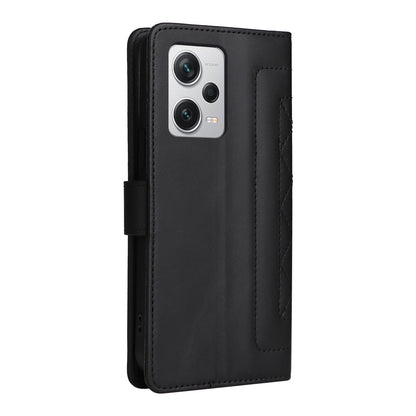 Xiaomi Redmi Note 12 Pro+ Diamond Lattice Leather Flip Phone Case - Durable and Convenient Holder with Precision Cutouts