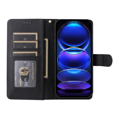 Xiaomi Redmi Note 12 Pro+ Diamond Lattice Leather Flip Phone Case - Durable and Convenient Holder with Precision Cutouts