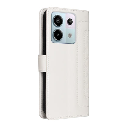 Xiaomi Redmi Note 13 Pro 5G Diamond Lattice Leather Flip Phone Case - Durable and Convenient Holder with Precision Cutouts