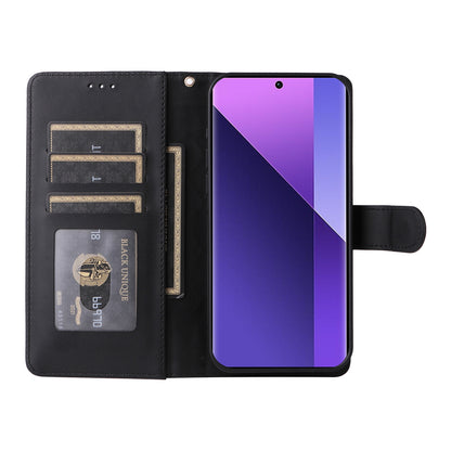 Xiaomi Redmi Note 13 Pro+ 5G Diamond Lattice Leather Flip Phone Case - Durable and Convenient Holder with Precision Cutouts