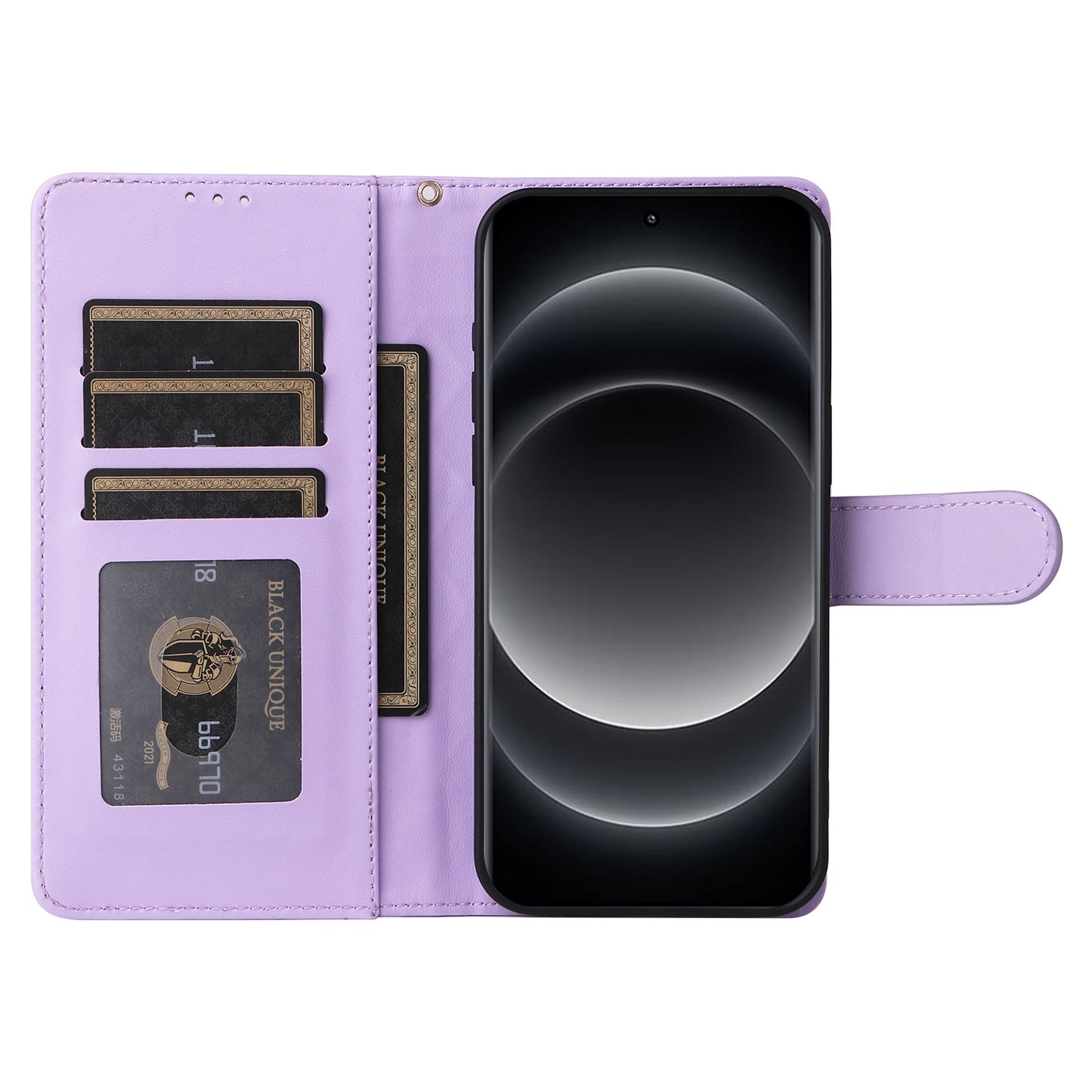 Xiaomi 14 Ultra Diamond Lattice Leather Flip Phone Case - Durable and Convenient Holder with Precision Cutouts