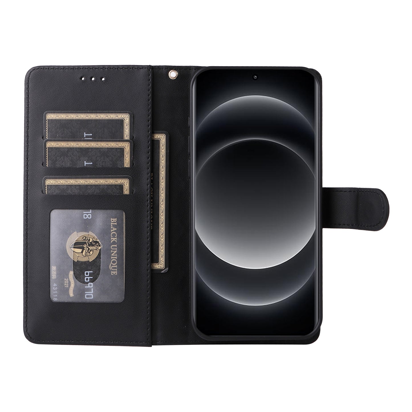 Xiaomi 14 Ultra Diamond Lattice Leather Flip Phone Case - Durable and Convenient Holder with Precision Cutouts