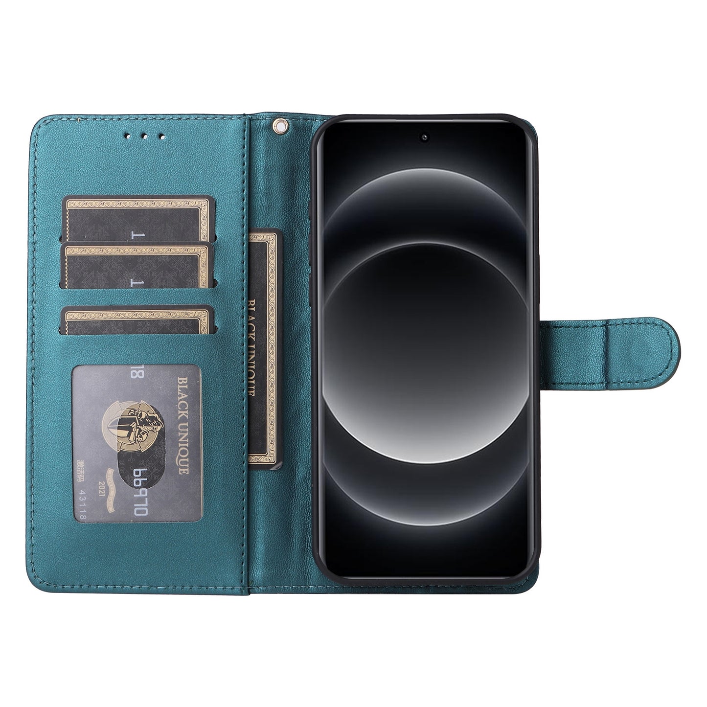 Xiaomi 14 Ultra Diamond Lattice Leather Flip Phone Case - Durable and Convenient Holder with Precision Cutouts