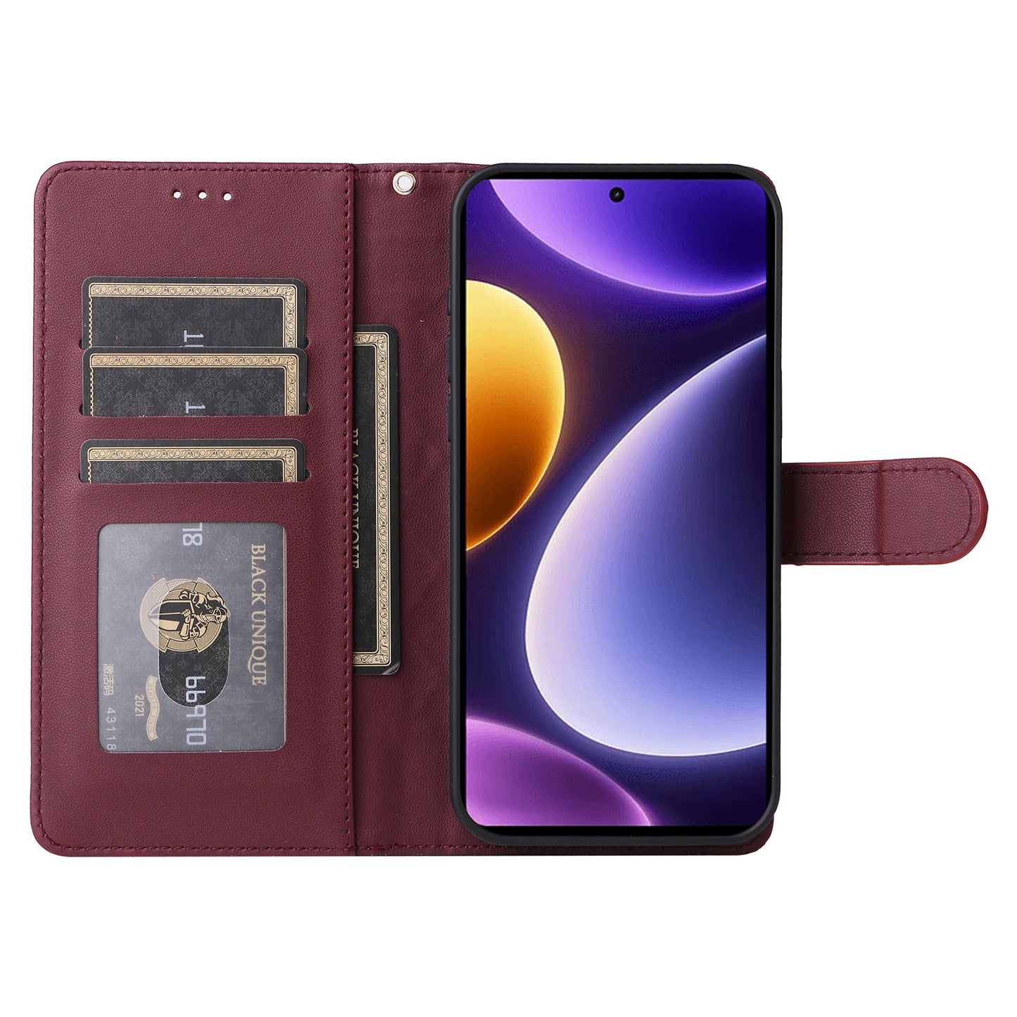 Xiaomi Poco F5 Diamond Lattice Leather Flip Phone Case - Durable and Convenient Holder with Precision Cutouts