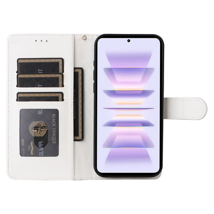 Xiaomi Poco F5 Pro Diamond Lattice Leather Flip Phone Case - Durable and Convenient Holder with Precision Cutouts