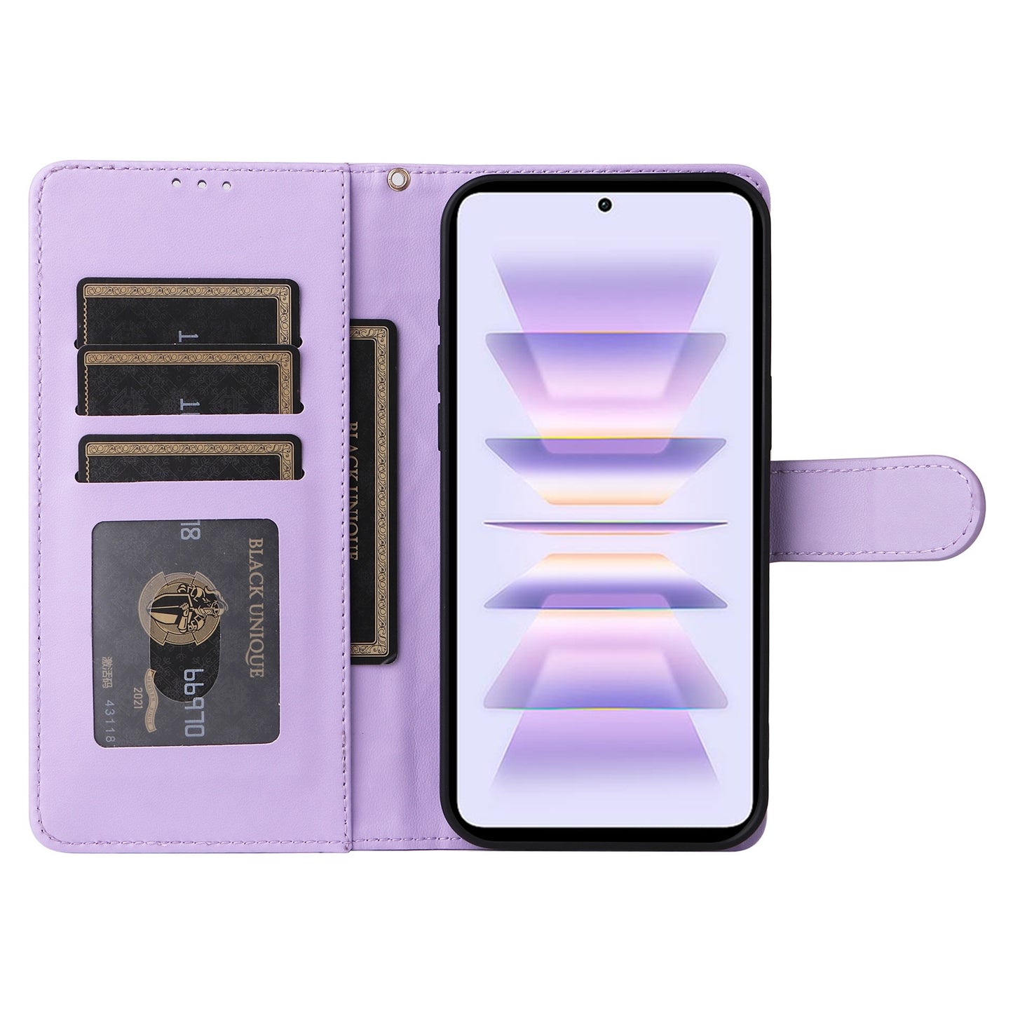 Xiaomi Poco F5 Pro Diamond Lattice Leather Flip Phone Case - Durable and Convenient Holder with Precision Cutouts