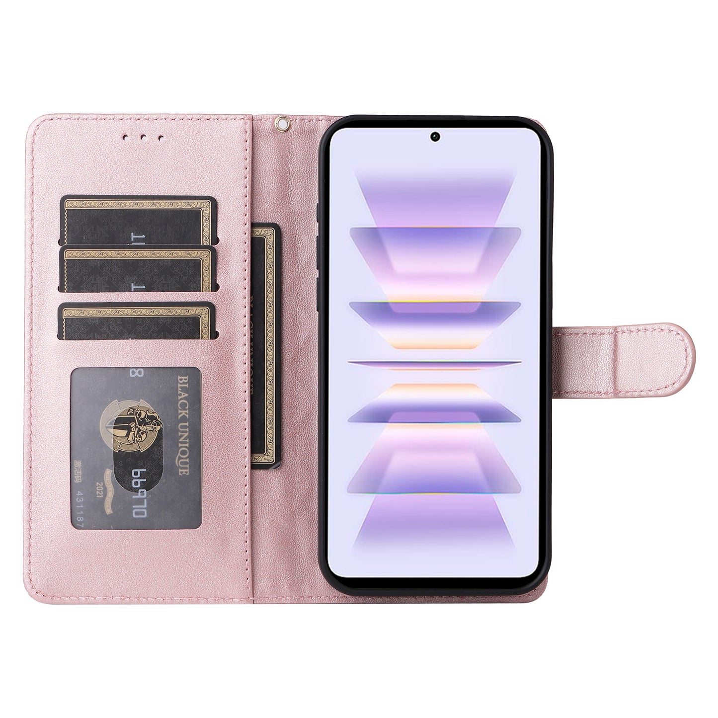 Xiaomi Poco F5 Pro Diamond Lattice Leather Flip Phone Case - Durable and Convenient Holder with Precision Cutouts