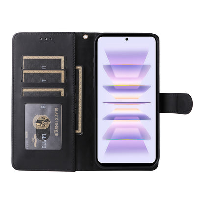 Xiaomi Poco F5 Pro Diamond Lattice Leather Flip Phone Case - Durable and Convenient Holder with Precision Cutouts