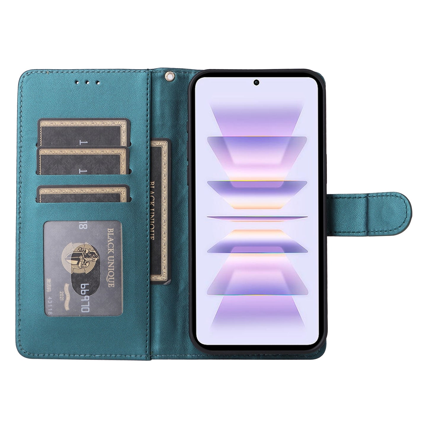 Xiaomi Poco F5 Pro Diamond Lattice Leather Flip Phone Case - Durable and Convenient Holder with Precision Cutouts