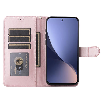 For Xiaomi 12 / 12X Diamond Lattice Leather Flip Phone Case - Durable and Convenient Holder with Precision Cutouts