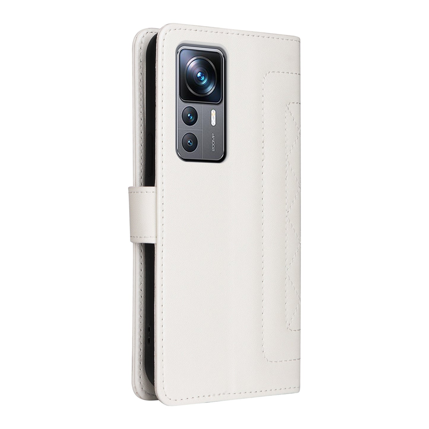 Xiaomi 12T / 12T Pro Diamond Lattice Leather Flip Phone Case - Durable and Convenient Holder with Precision Cutouts