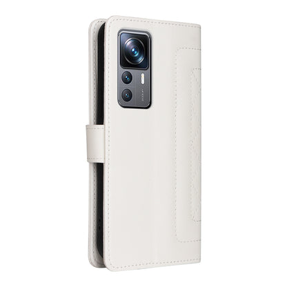 Xiaomi 12T / 12T Pro Diamond Lattice Leather Flip Phone Case - Durable and Convenient Holder with Precision Cutouts