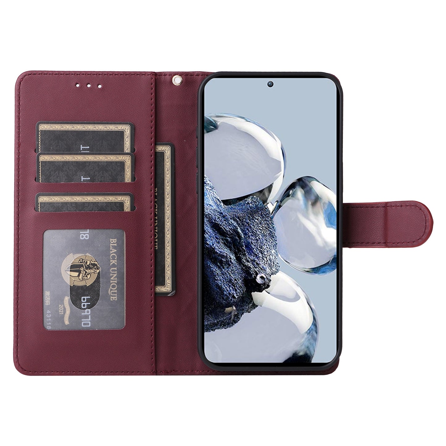 Xiaomi 12T / 12T Pro Diamond Lattice Leather Flip Phone Case - Durable and Convenient Holder with Precision Cutouts