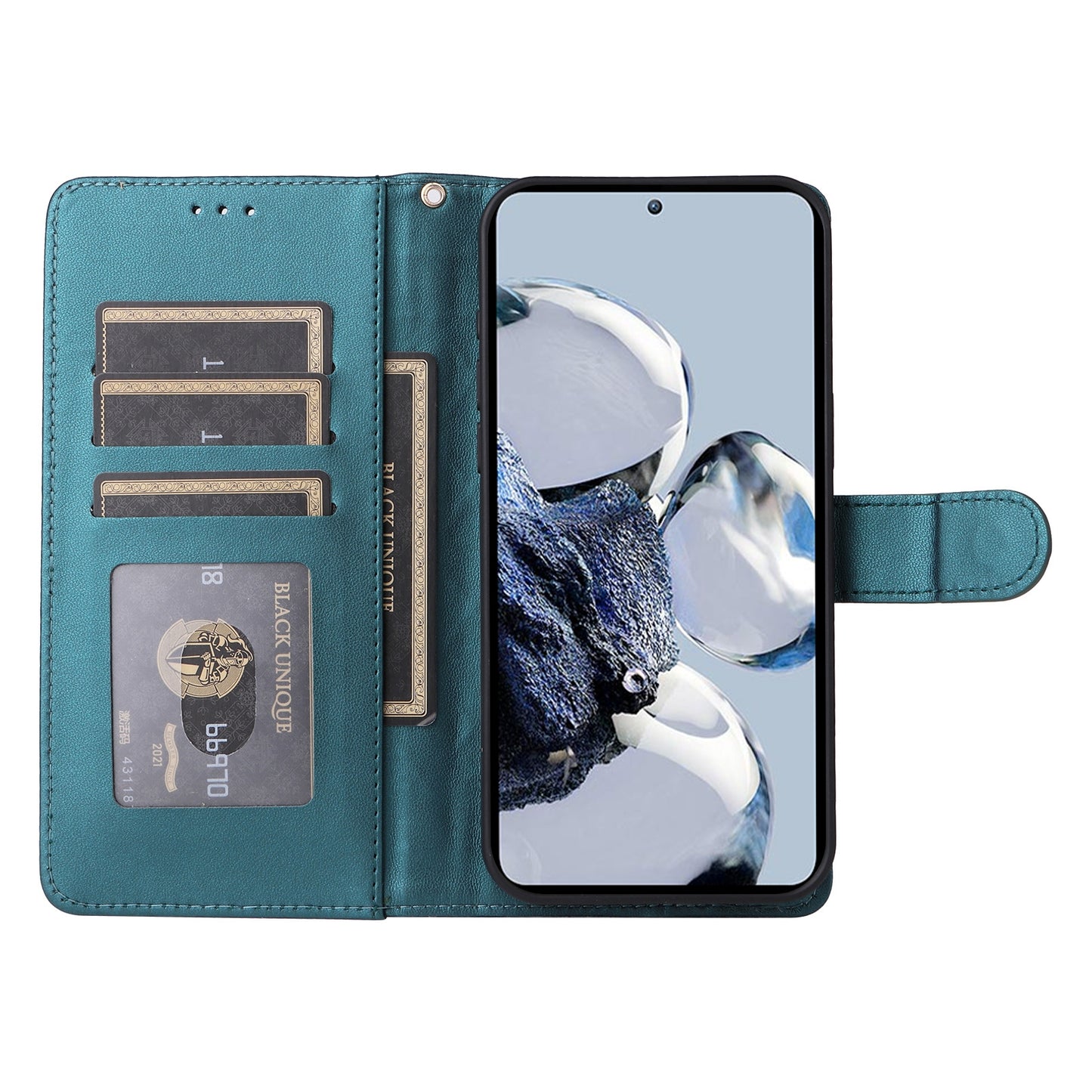 Xiaomi 12T / 12T Pro Diamond Lattice Leather Flip Phone Case - Durable and Convenient Holder with Precision Cutouts