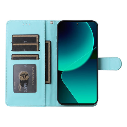 Xiaomi 13T / 13T Pro Diamond Lattice Leather Flip Phone Case - Durable and Convenient Holder with Precision Cutouts