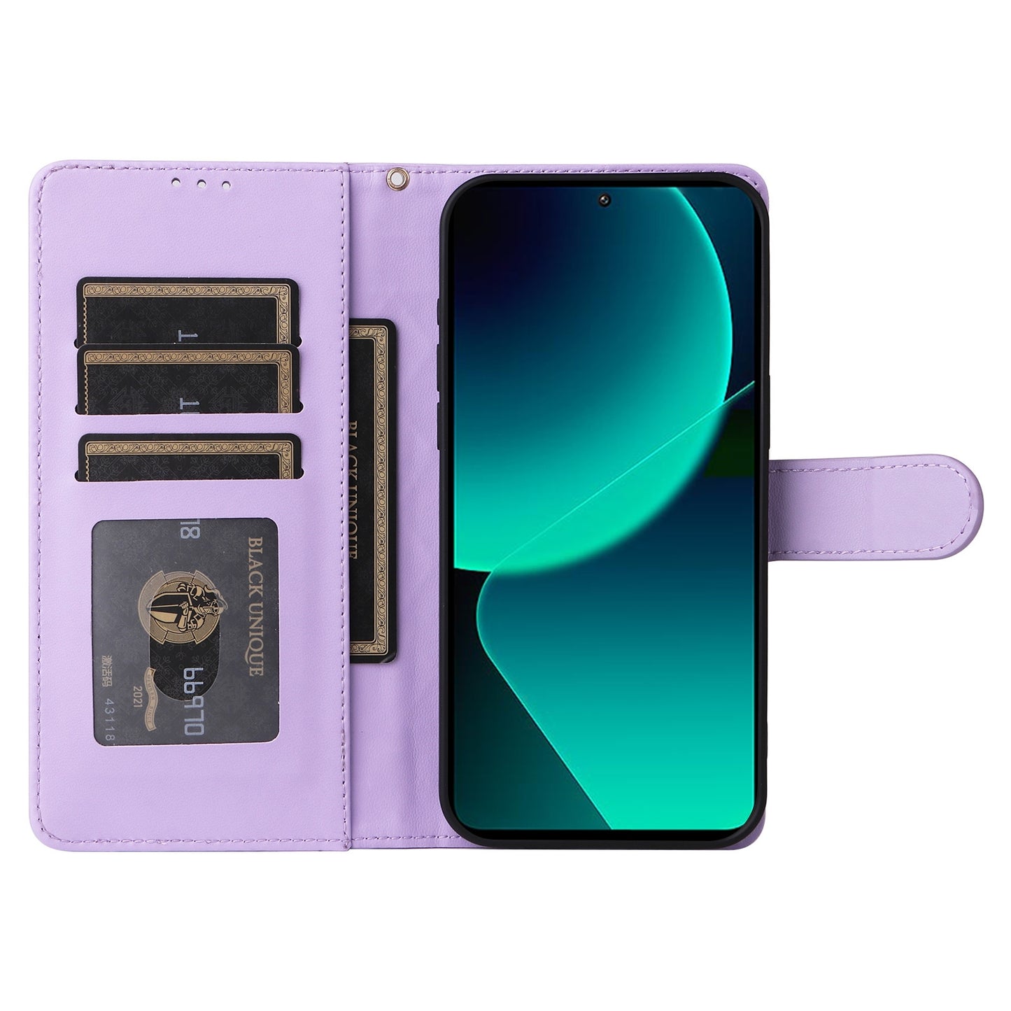 Xiaomi 13T / 13T Pro Diamond Lattice Leather Flip Phone Case - Durable and Convenient Holder with Precision Cutouts