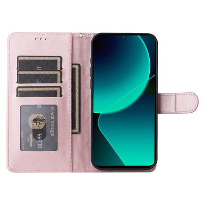 Xiaomi 13T / 13T Pro Diamond Lattice Leather Flip Phone Case - Durable and Convenient Holder with Precision Cutouts