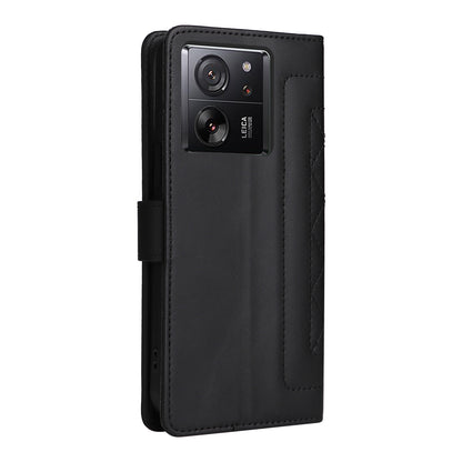 Xiaomi 13T / 13T Pro Diamond Lattice Leather Flip Phone Case - Durable and Convenient Holder with Precision Cutouts
