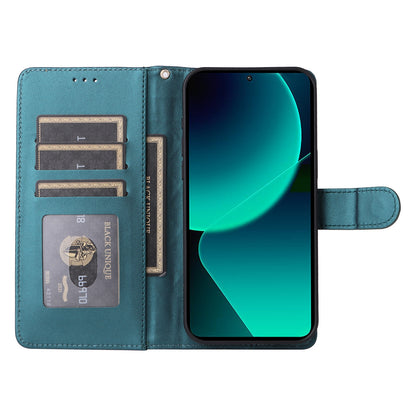 Xiaomi 13T / 13T Pro Diamond Lattice Leather Flip Phone Case - Durable and Convenient Holder with Precision Cutouts