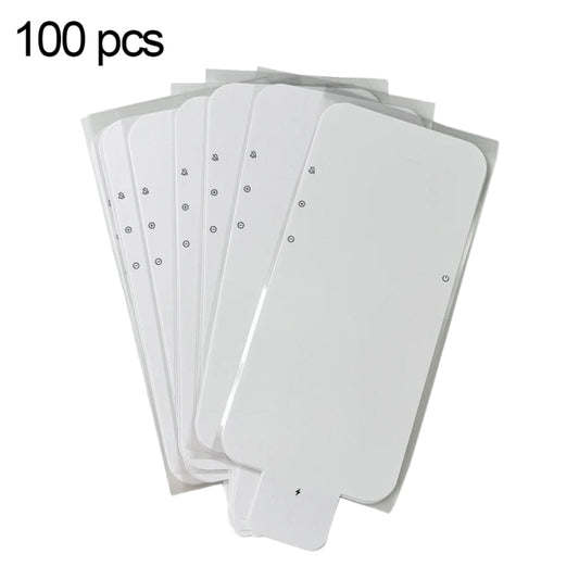 100 PCS iPhone 12 Pro Max / 13 Pro Max LCD Plastic Protection Stickers - Scratch, Fingerprint & Glare Resistant