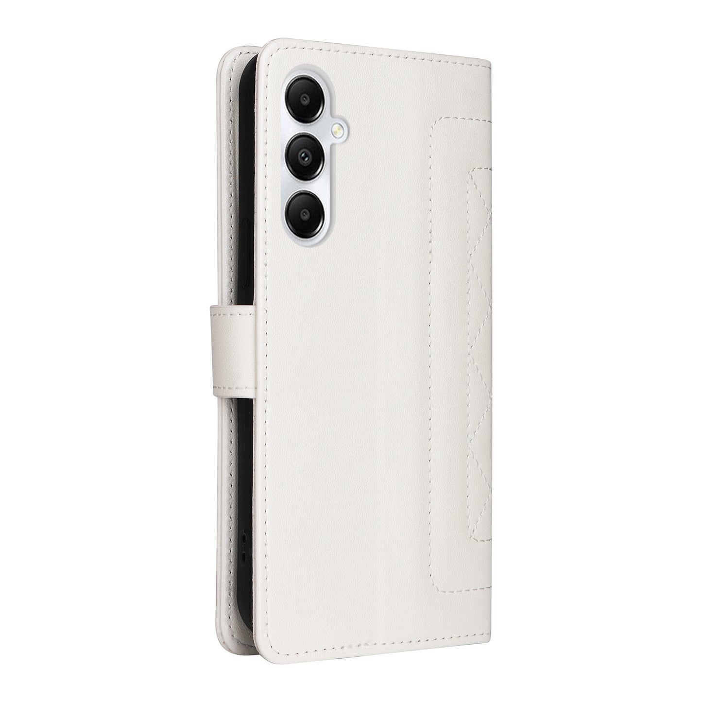 Samsung Galaxy A05s Diamond Lattice Leather Flip Phone Case - Durable and Convenient Holder with Precision Cutouts