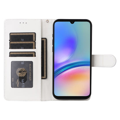 Samsung Galaxy A05s Diamond Lattice Leather Flip Phone Case - Durable and Convenient Holder with Precision Cutouts