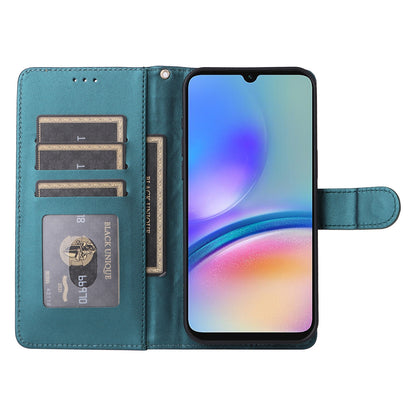 Samsung Galaxy A05s Diamond Lattice Leather Flip Phone Case - Durable and Convenient Holder with Precision Cutouts