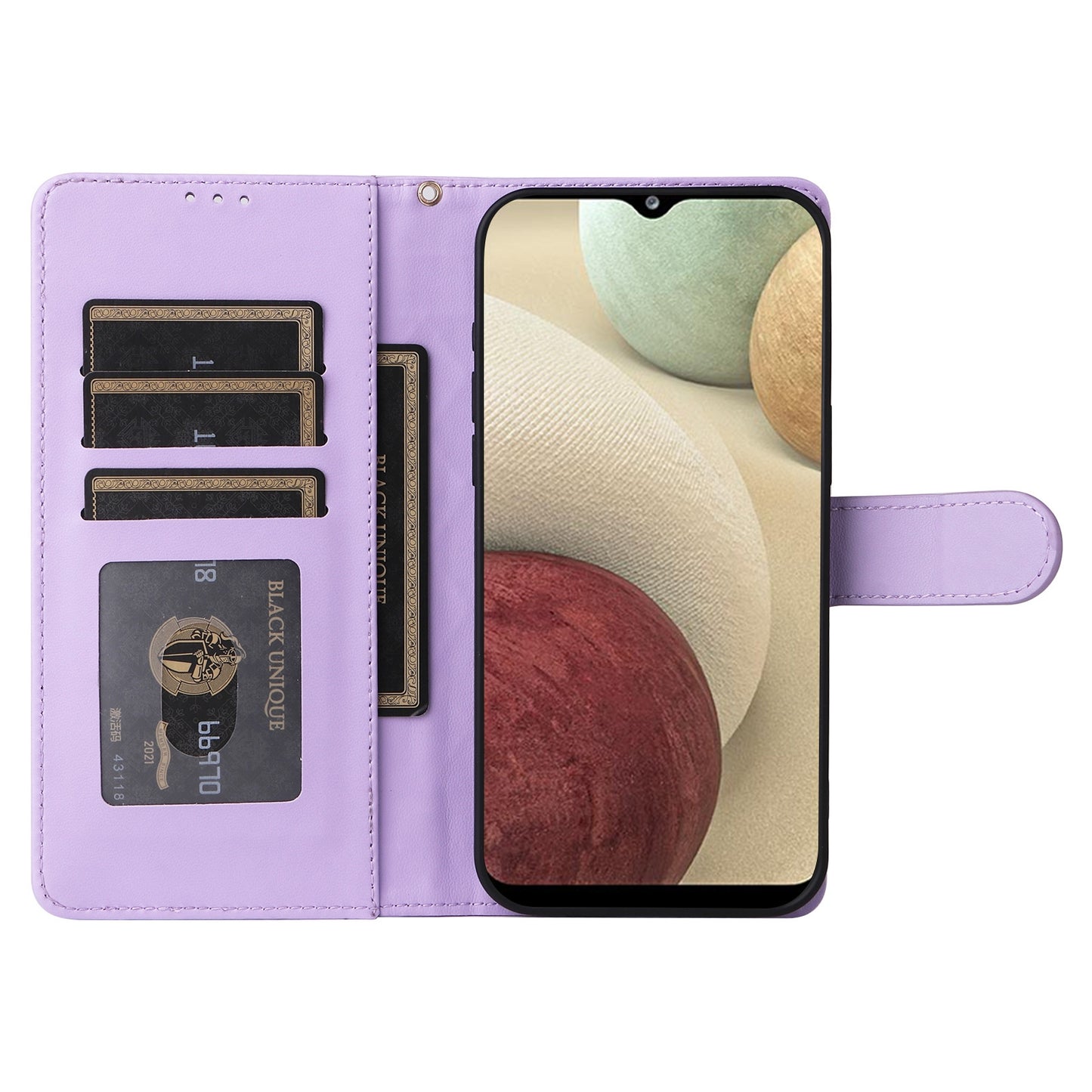 Samsung Galaxy A12 / M12 Diamond Lattice Leather Flip Phone Case - Durable and Convenient Holder with Precision Cutouts