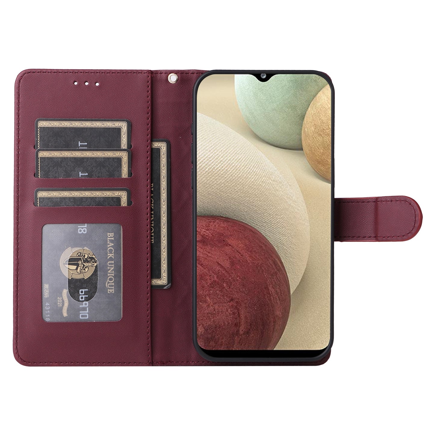 Samsung Galaxy A12 / M12 Diamond Lattice Leather Flip Phone Case - Durable and Convenient Holder with Precision Cutouts